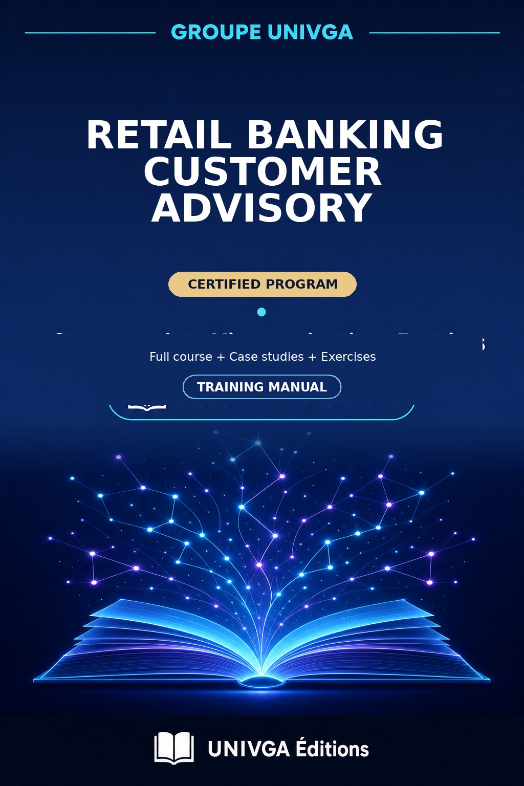Cover of the training manual — Professional Certificate in Retail Banking Customer Advisory